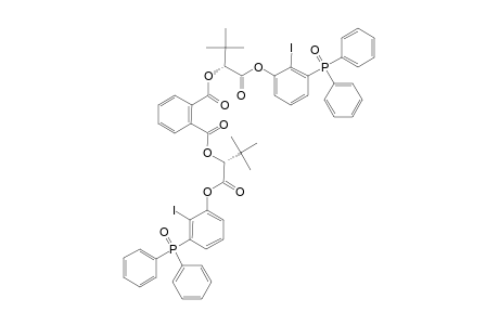 (R,R)-PHTHALIC-ACID-BIS-[1-[3-(DIPHENYL-PHOSPHINOYL)-2-IODO-PHENOXYCARBONYL]-2,2-DIMETHYL-PROPYL]-ESTER