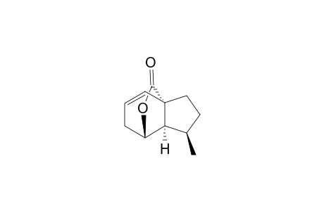 rel-(1R,3aR,7S,7aR)-1,2,3,6,7,7a-hexahydro-1-methyl-7,3a-(epoxymethano)-3aH-inden-9-one