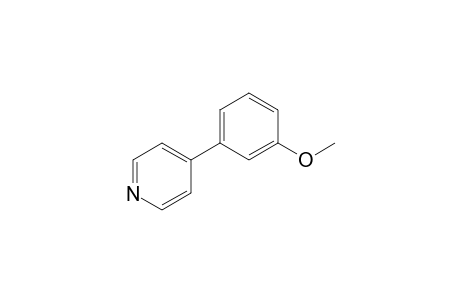 4-(3-Methoxyphenyl)pyridine