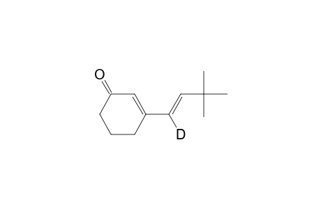 2-Cyclohexen-1-one, 3-(3,3-dimethyl-1-butenyl-1-d)-, (Z)-