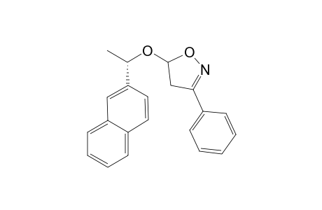 (5R)-5-[(S)-1-(2-Naphthyl)ethoxy]-3-phenyl-4,5-dihydroisioxazole