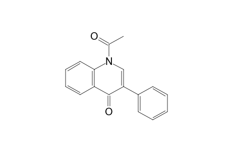 3-Phenyl-1-acetyl-4(1H)-quinolone