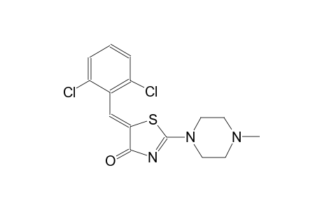 (5Z)-5-(2,6-dichlorobenzylidene)-2-(4-methyl-1-piperazinyl)-1,3-thiazol-4(5H)-one