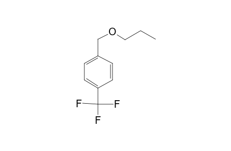 4-(Trifluoromethyl)phenyl methanol, N-propyl ether