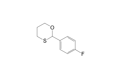2-(4-fluorophenyl)-1,3-oxathiane