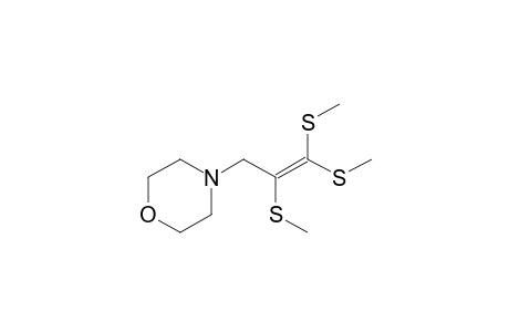 4-[2,3,3-Tris(methylsulfanyl)allyl]morpholine
