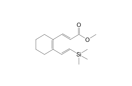 (E)-3-[2-[(E)-2-trimethylsilylvinyl]-1-cyclohexenyl]acrylic acid methyl ester