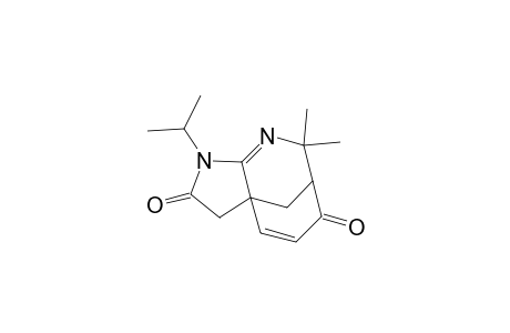 3a,7-Methano-3aH-pyrrolo[2,3-b]azocine-2,6(1H,3H)-dione, 7,8-dihydro-8,8-dimethyl-1-(1-methylethyl)-