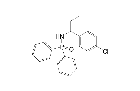 1-(4-Chlorophenyl)-N-diphenylphosphoryl-1-propanamine