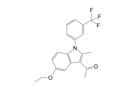 ethanone, 1-[5-ethoxy-2-methyl-1-[3-(trifluoromethyl)phenyl]-1H-indol-3-yl]-