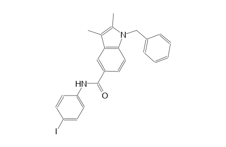 1-benzyl-N-(4-iodophenyl)-2,3-dimethyl-1H-indole-5-carboxamide