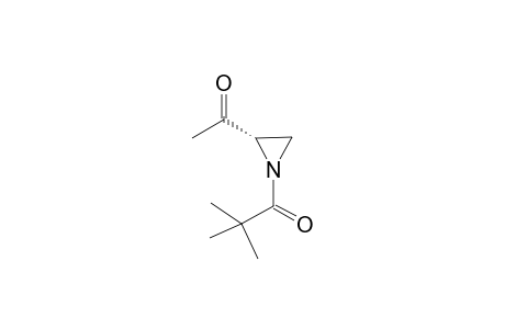 (S)-1-(2-Acetylaziridin-1-yl)-2,2-dimethylpropan-1-one