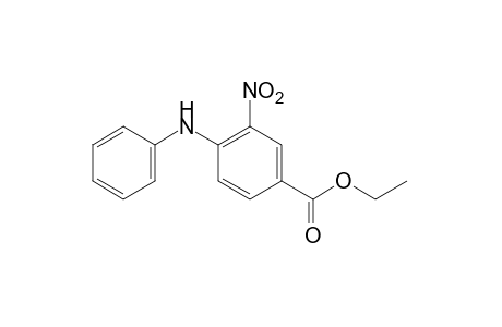4-anilino-3-nitrobenzoic acid, ethyl ester