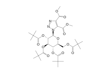 3,4-BIS-(METHOXYCARBONYL)-1-(2,3,4,6-TETRA-O-PIVALYL-BETA-D-GLUCOPYRANOSYL)-1H-1,2,3-TRIAZOLE