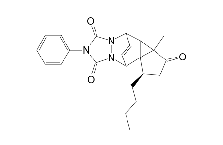 (1R)-1,2,3b,4-Tetrahydro-1-n-butyl-3a-methyl-7-phenyl-4,10-etheno-6H,10H-cyclopenta[1,3]cyclopropa[1,2-d][1,2,4]triazolo[1,2-a]pyridazine-3,6,8(3aH,7H)-trione