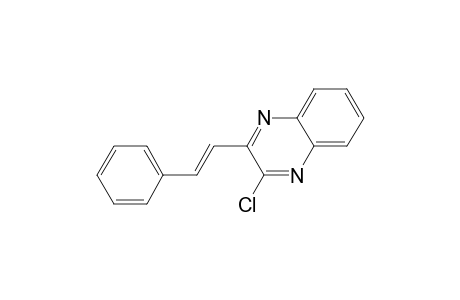Quinoxaline, 2-chloro-3-(2-phenylethenyl)-, (E)-