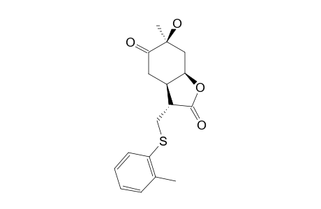 9-(ORTHO-TOLYLTHIO)-PAEONILACTONE-A