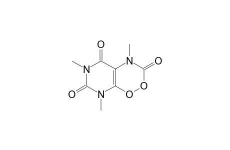 4,6,8-TRIMETHYL-1,2,4-DIOXAZINO-[6,5-D]-PYRIMIDINE-3,5,7(4H,6H,8H)-TRIONE