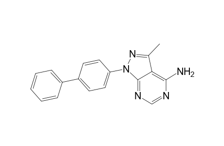 1-[(1,1'-Biphenyl)-4-yl]-3-methyl-1H-pyrazolo[3,4-d]pyrimidin-4-amine