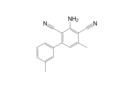 2,6-Dicyano-5-methyl-3-(3-methylphenyl)aniline