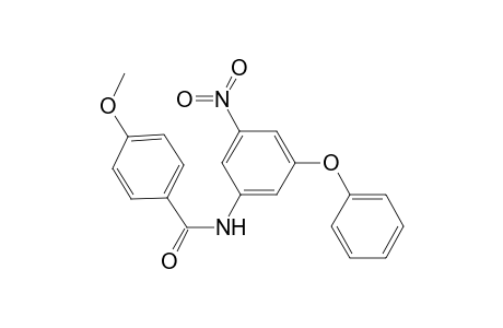 4-Methoxy-N-(3-nitro-5-phenoxy-phenyl)-benzamide