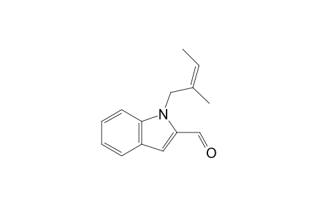 1H-Indole-2-carboxaldehyde, 1-(3-methyl-2-butenyl)-