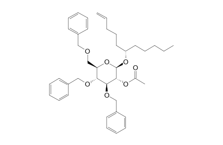[(6S)-1-Undecen-6-yl] 2-O-acetyl-3,4,6-tri-O-benzyl-.beta.,D-glucopyranoside