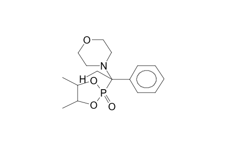2-OXO-2-(1-PHENYL-1-MORPHOLINOETHYL)-4,5-DIMETHYL-1,3,2-DIOXAPHOSPHOLANE