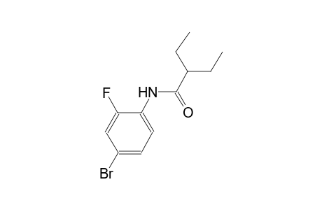 N-(4-bromo-2-fluorophenyl)-2-ethylbutanamide