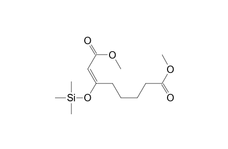Dimethyl (2Z)-3-[(trimethylsilyl)oxy]-2-octenedioate