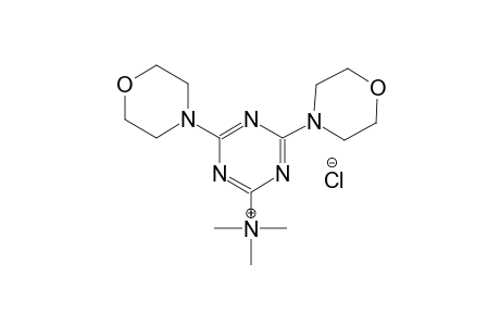 1,3,5-triazin-2-aminium, N,N,N-trimethyl-4,6-di(4-morpholinyl)-,chloride