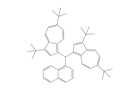 Bis(3,6-di-t-butyl-1-azulenyl)(1-naphthyl)methane