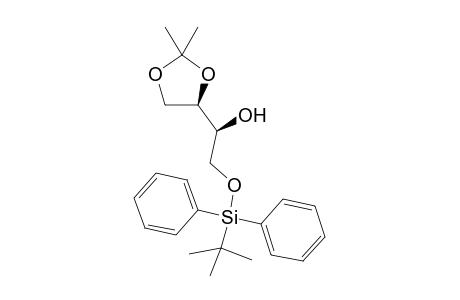 (1S)-2-{[tert-butyl(diphenyl)silyl]oxy}-1-[(4R)-2,2-dimethyl-1,3-dioxolan-4-yl]ethanol