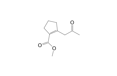 2-(2-oxopropyl)-1-cyclopentenecarboxylic acid methyl ester