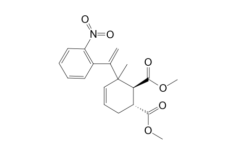 DIMETHYL-3-METHYL-3-[(1'-(2''-NITROPHENYL)-ETHENYL]-CYCLOHEX-4-ENE-1,2-DICARBOXYLATE