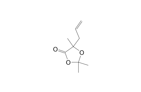 2,2,5-TRIMETHYL-5-ALLYL-1,3-DIOXOLAN-4-ONE