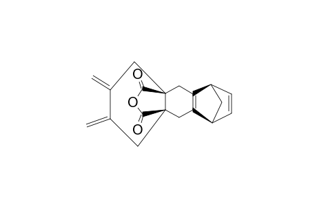 ANTI-1,4,5,6,7,8,8A,9,10,10A-DECAHYDRO-1,4-METHANO-6,7-BIS-(METHYLENE)-ANTHRACENE-8A,10A-DICARBOXYLIC-ANHYDRIDE