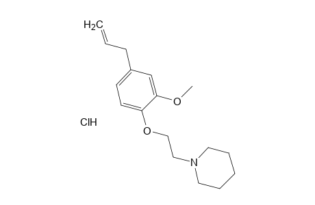 1-[2-(4-ALLYL-2-METHOXYPHENOXY)ETHYL]PIPERIDINE, HYDROCHLORIDE