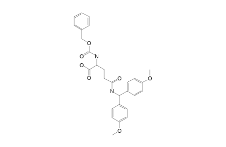 BENZYLOXYCARBONYL-(4,4-DIMETHOXYBENZHYDRYL)-GLUTAMINE