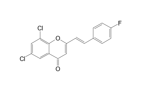 2-(4-FLUOROSTYRYL)-6,8-DICHLORO-4H-CHROMEN-4-ONE