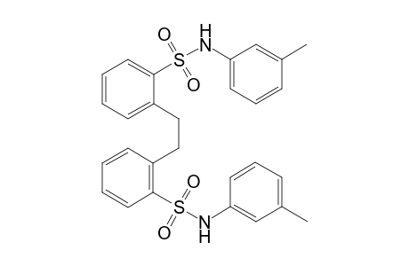 2,2-Ethylene-bis[[N-(3-methylphenyl)]benzenesulfonamide]
