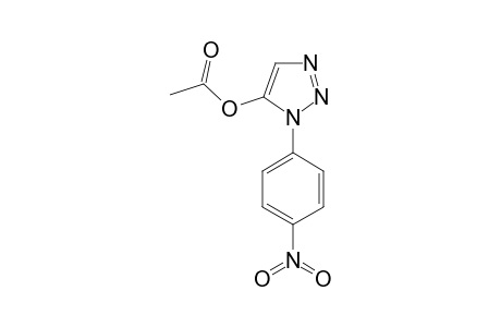 1-(PARA-NITROPHENYL)-5-ACETOXY-1,2,3-TRIAZOLE