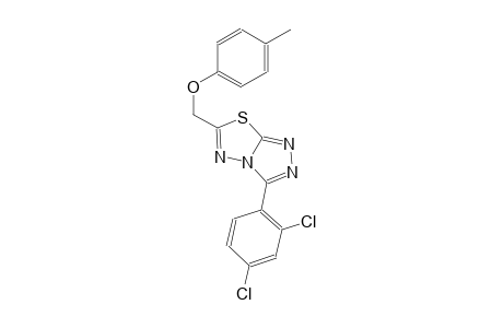 [3-(2,4-dichlorophenyl)[1,2,4]triazolo[3,4-b][1,3,4]thiadiazol-6-yl]methyl 4-methylphenyl ether