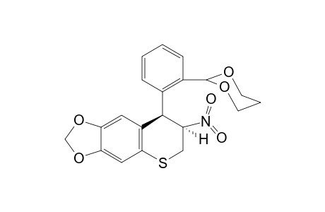 (+-)-Trans-2,3-methylenedioxy-6a,12b-dihydro-6Hthiochromeno[3,4-c]isoquinoline