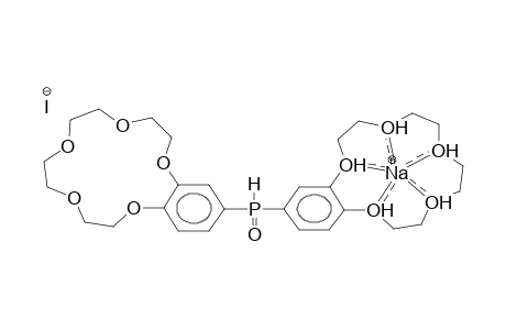 BIS(4-BENZO-15-CROWN-5)PHOSPHINE OXIDE-SODIUM IODIDE COMPLEX