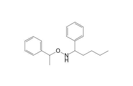 1-Phenyl-N-(1-phenylethoxy)-1-pentylamine