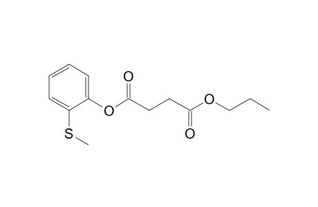 Succinic acid, 2-methylthiophenyl propyl ester