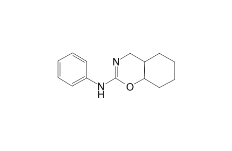 N-[(2E)-Octahydro-2H-1,3-benzoxazin-2-ylidene]aniline