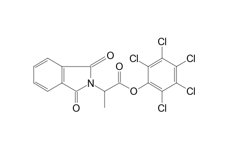 DL-1,3-DIOXO-alpha-METHYL-2-ISOINDOLINEACETIC ACID, PENTACHLOROPHENYL ESTER
