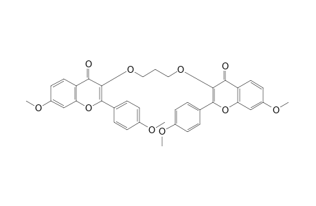 3,3''-(trimethylenedioxy)bis[4',7-dimethoxyflavone]